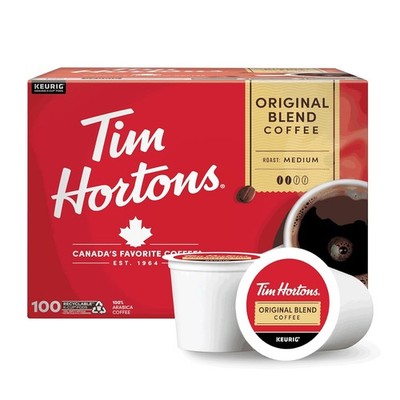 Tim Hortons Original Blend, Medium Roast Coffee, Single-Serve K-Cup Pods... 