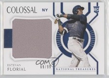 2021 Panini National Treasures Colossal Materials 69/99 Estevan Florial 05ov