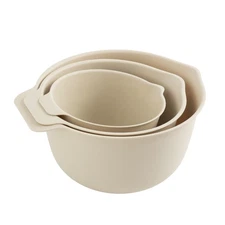 Mainstays 3 Pieces of Mixing Bowl Set, 50% RPP, Recycled Material, 11.81 in