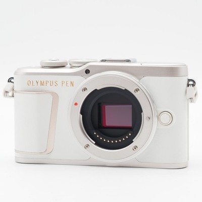 [TOP NEUWERTIG] OLYMPUS PEN E-PL10 16.1MP Digitalkamera weiß nur Gehäuse #260...