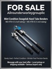 Swagelok Manual Hand Tube Benders MS-HTB-4 & MS-HTB-8 1/4in 1/2in — photo 1
