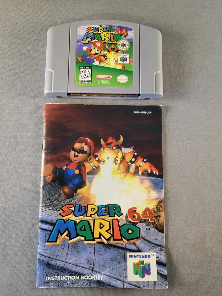 Super Mario 64, N64, Complete, Authentic! - Image 2 of 4