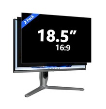  2-Pack 18.5 Inch Computer Privacy Screen for 16:9 Monitor, Removable Anti G...