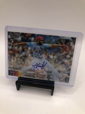 2020 Topps Stadium Club AJF Junior Fernandez Auto Rookie Card Cardinals. rookie card picture