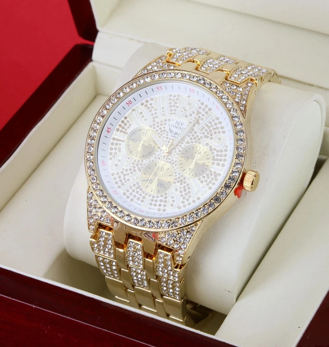 Relojes de pulsera de lujo para rapero
