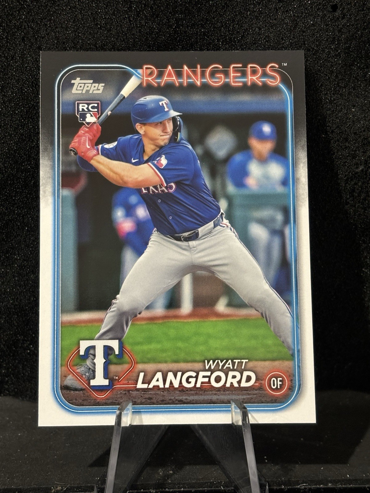 2024 Topps Update Series - #US151 Wyatt Langford (RC) Texas Rangers