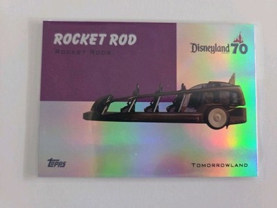 2025 Topps Disneyland 70th Anniversary On Wheels - Rocket Rod T54