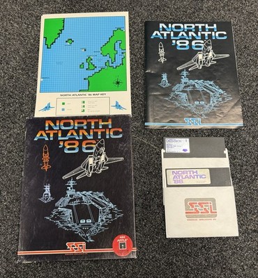  North Atlantic '86 by SSI for Apple II+,IIe,IIc,IIgs 1983