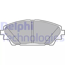 Jeu de plaquettes de frein avant DELPHI LP2701 MAZDA CX-3 2.0 (CW4W)