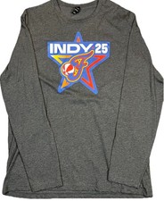 Indiana Fever Indy 2025 WNBA All-Star Logo T-Shirt Long Sleeve Size Large