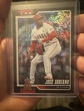 2026 Topps Series 1 Baseball Jose Soriano Black HoloFoil 5/10 #319 (SSP)