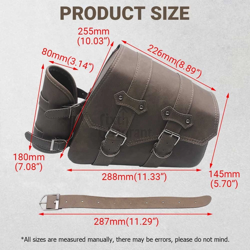 Bolsas de sillín para motocicleta Indian Scout Sixty Bobber bolsas laterales alforjas marrón Foto 2 de 4