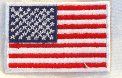 AUFNÄHER Patch FLAGGE flag Fahne USA Amerika mi