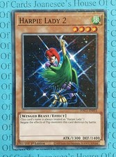 Harpie Lady 2 HAC1-DE011 Duel Terminal Yu-Gi-Oh Karte 1. Auflage Neu