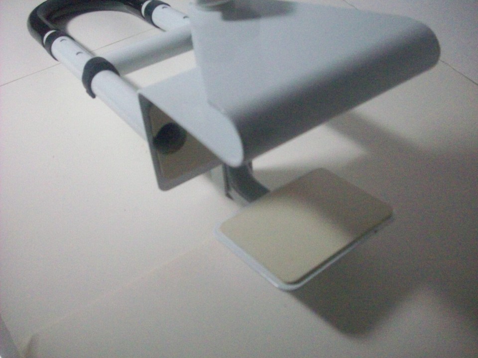 Drive Medical Adjustable Height Bathtub Grab Bar Safety Rail, White eBay