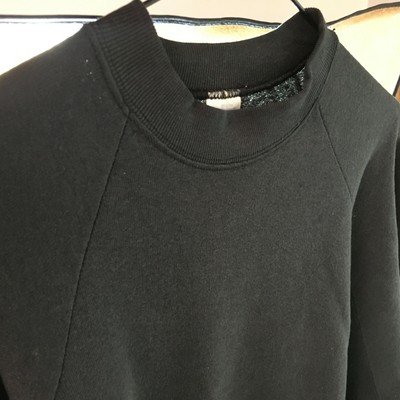 blank black sweatshirt