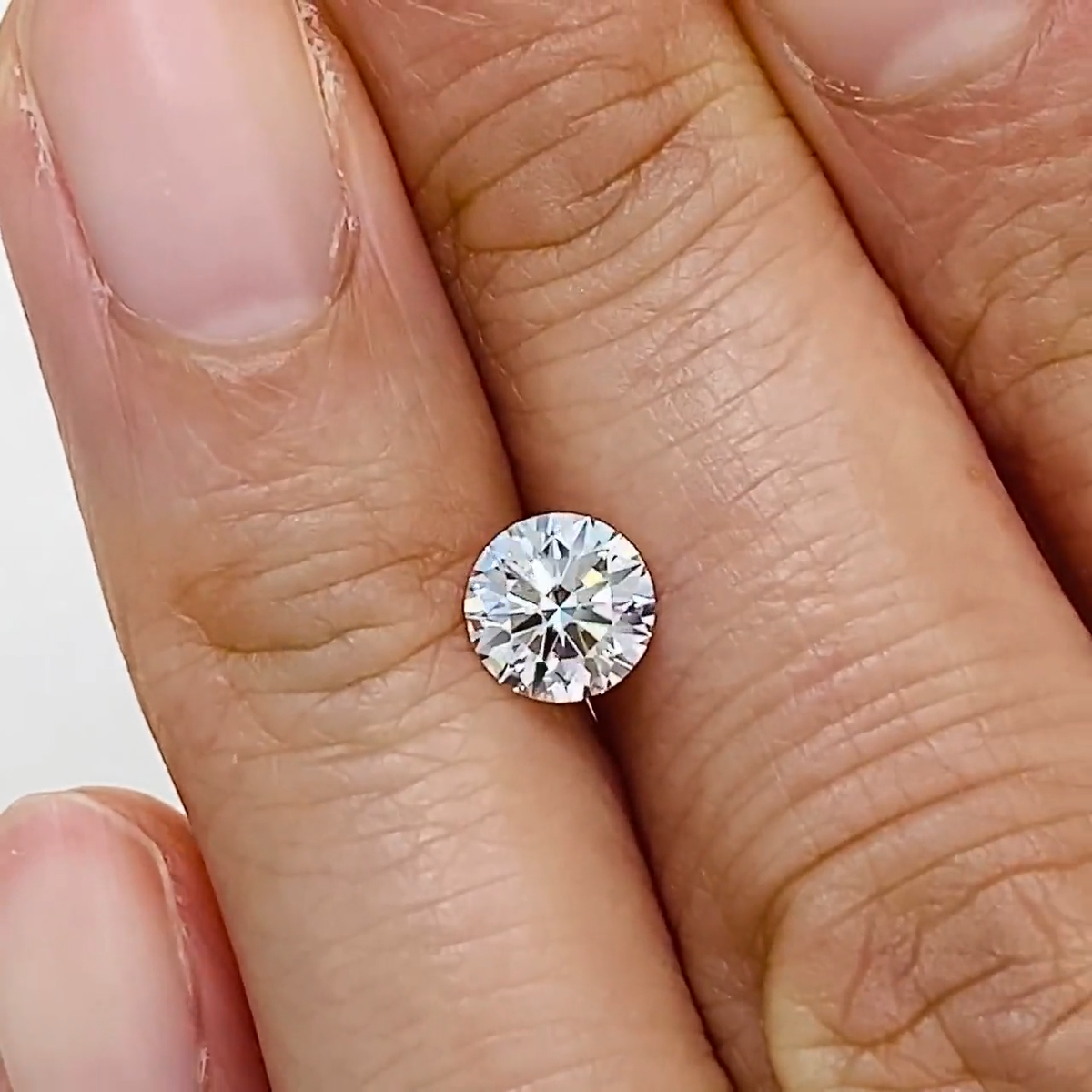 Ct Round Lab Grown Diamond G-H Color VS-VVS Clarity Diamond