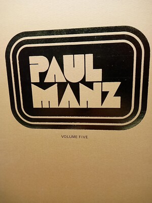 Paul Manz Volume Five VG+ Vinyl Lp w/ Booklet 1978