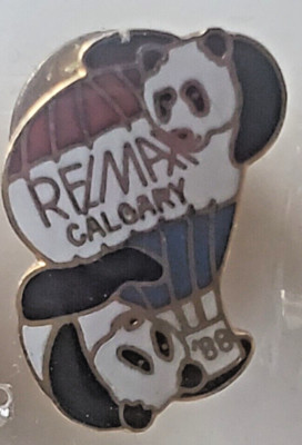 Remax Calgary '88 Pandas Pin