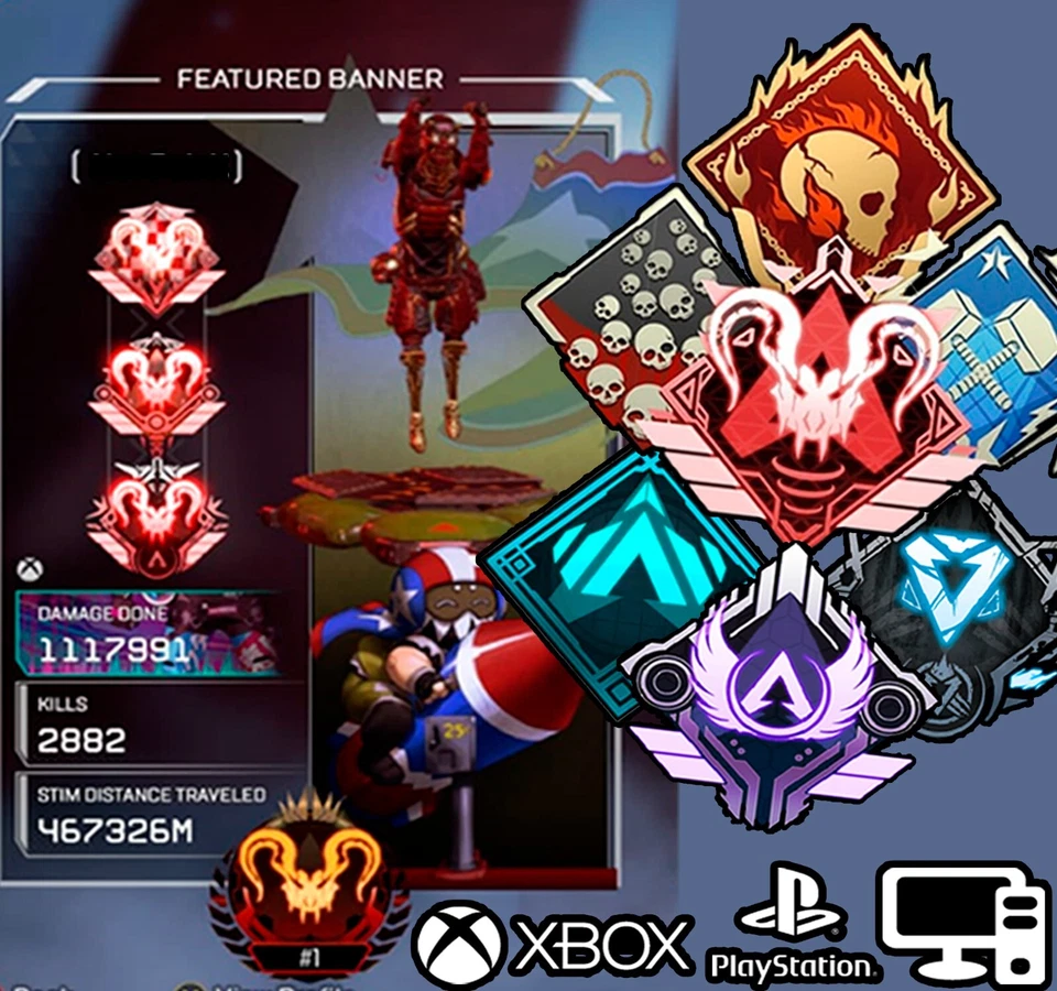 apex legends clasificado boost play junto con preds Foto 2 de 4