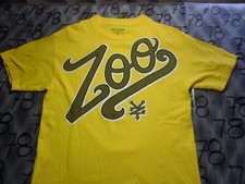 Medium Zoo New York yellow front and back print T Shirt