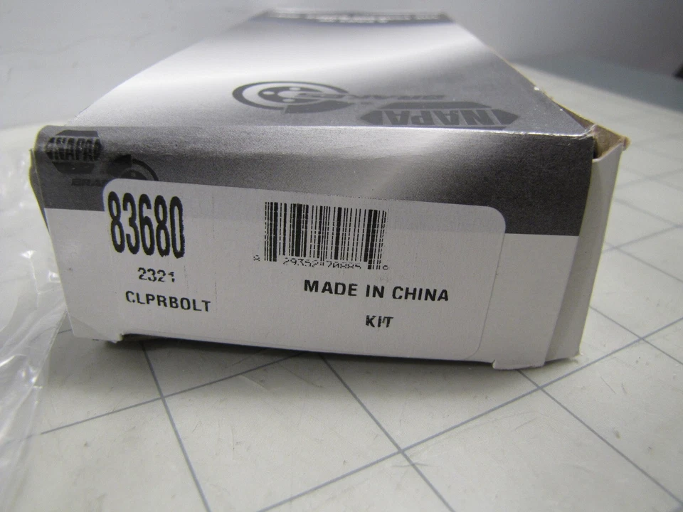 Kit de pernos de pinza Napa 83680 para Lexus Mazda Scion Toyota NUEVO Foto 3 de 3