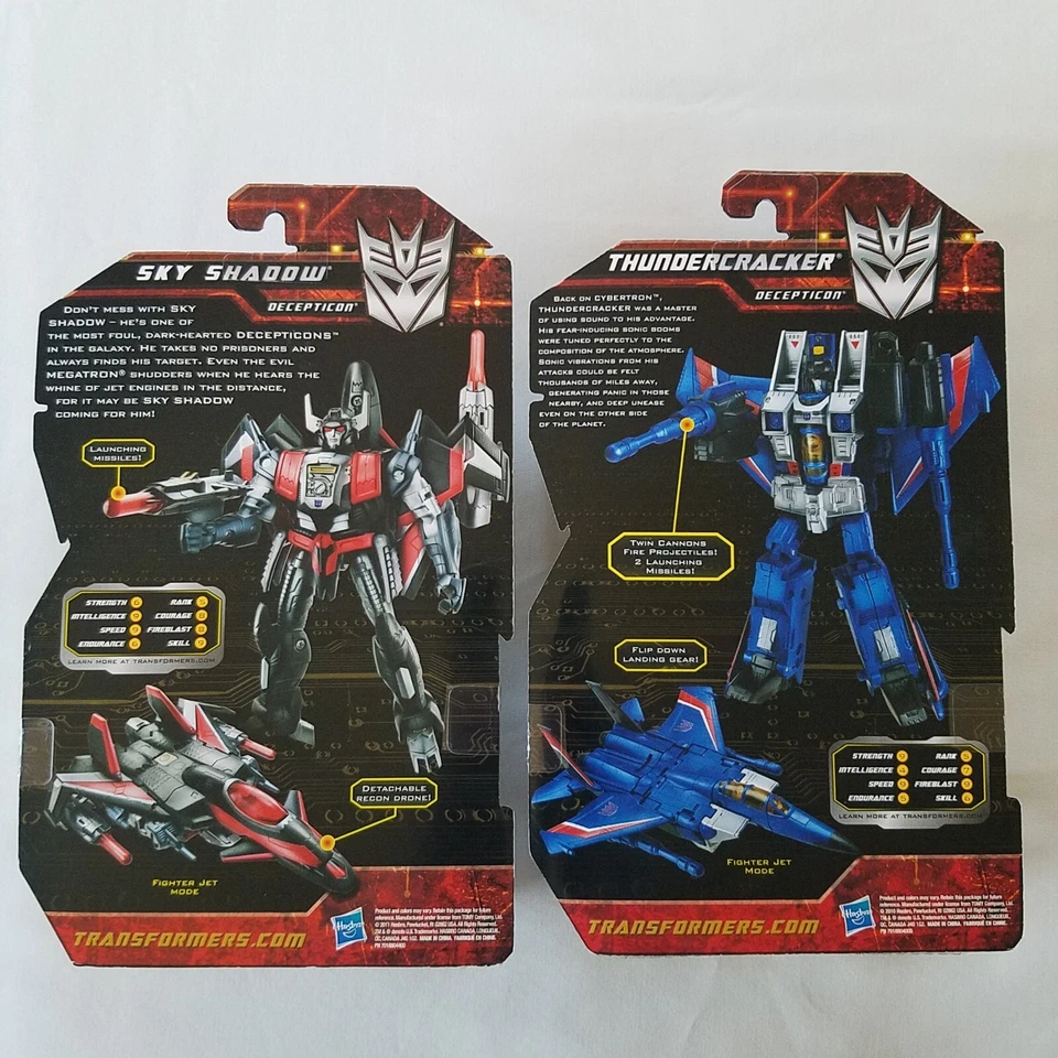 Transformers Generations Deluxes 2010 MOSC Sealed You Choose - Image 4 of 4