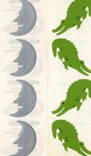 Mrs Grossmans Stickers Strip - 20th Anniversary Crocodiles ONLY