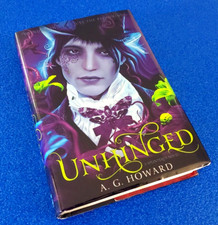 UNHINGED HARDCOVER SUPERNATURAL MENTAL ILLNESS FANTASY STORY FREE SHIPPING