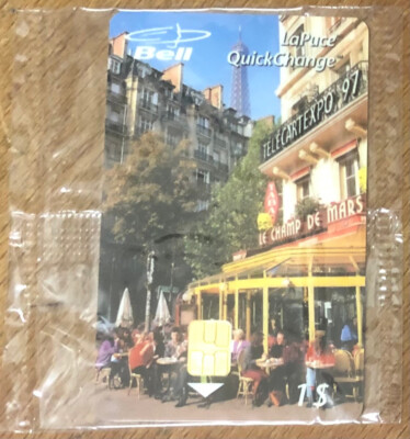 SCHÖNES KANADA LA CHIP TELECART'EXPO 97 PHONECARD TELECARD TELEKARTE KARTEN KARTE