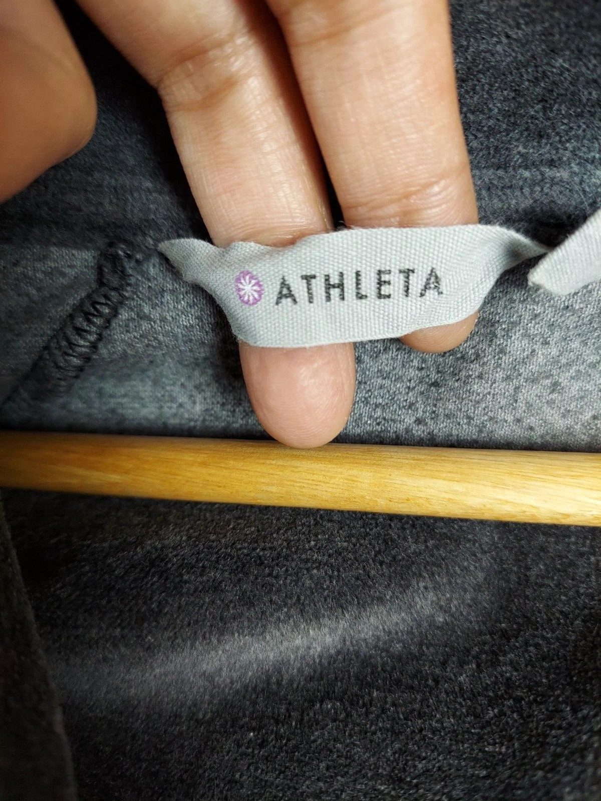 athleta cowl neck fleece long sleeve sweater