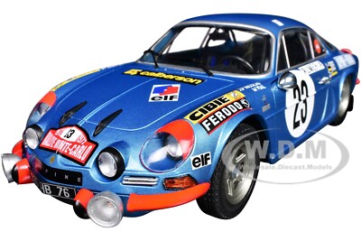 アルピーヌ A110 ラリー・モンテカルロ Maisto 1/18 美品 ALPINE A110 1600S #23 