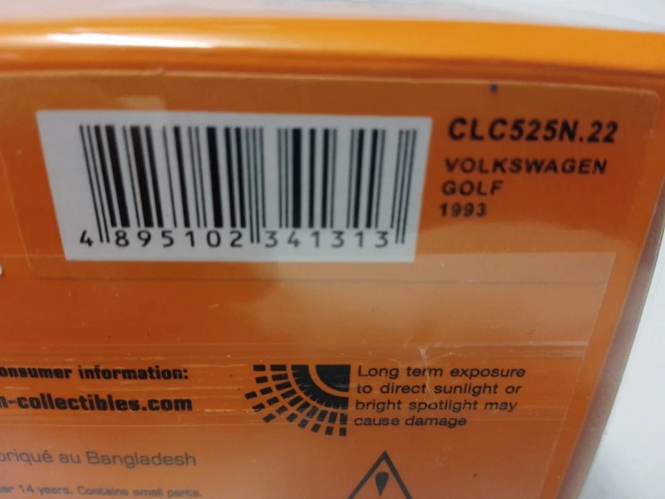 IXO Volkswagen Golf black 1993 1/43 CLC525N.22 - Immagine 3 di 3