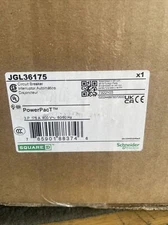 NEW IN BOX  SQUARE D JGL36175 3 pole 175 amp 600 volt Powerpact Circuit Breaker