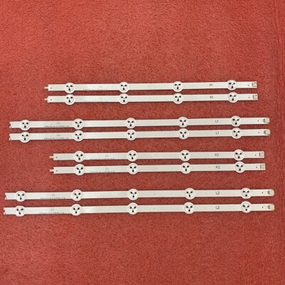 Kit 8pcs LED strip 42L6453DB 42PFH5209 42PFT6309 6916l-1455B 1456B 1457B 1458B