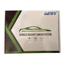 Wireless Backup Camera HD 1080P Bluetooth Rear View 5 Inch Split Screen AMTIFO