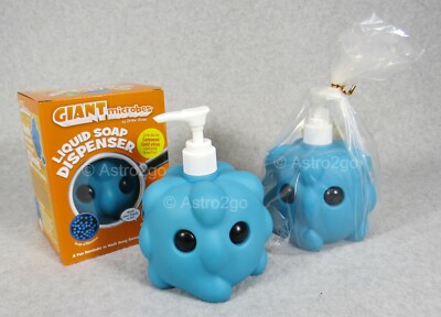 GIANT MICROBES LIQUID SOAP & SANITIZER DISPENSER-Common Cold Rhinovirus NEW!