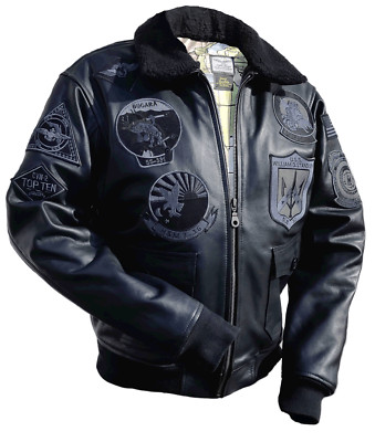Bomberka Bomberjacke Reiten Herren Jacke Top Gun Stealth Bomber