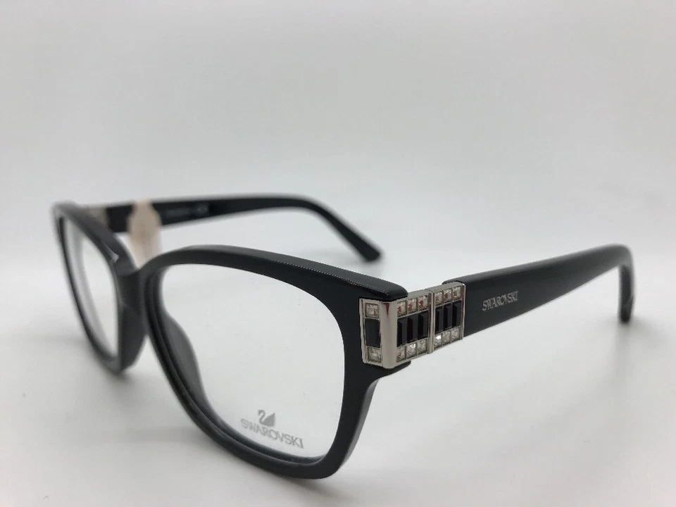 SWAROVSKI DYLAN SW 5090 001 MUJER GAFAS MONTURAS GAFAS 52-14-135 ¡¡NUEVO!!! Foto 2 de 4