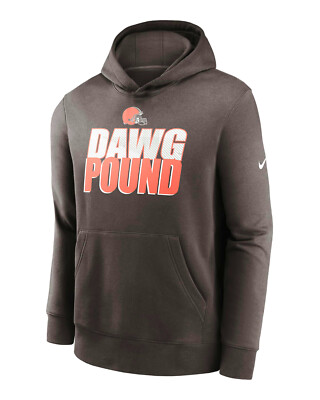 browns nike sweatshirt