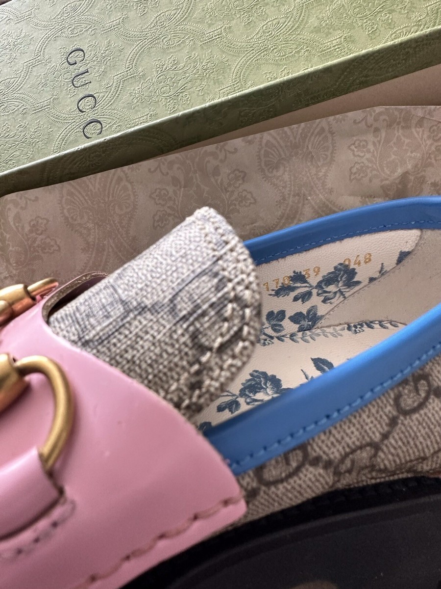 2023 Gucci GG Platform Horsebit Loafers Shoes Loafer Size 39