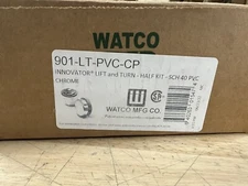 Watco Innovator 901-LT-PVC-CP Lift And Turn Half Kit SCH-40 Chrome