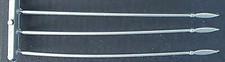 Britains Deetail - Three 3 Spears - replacement weapons for Knights and Turks