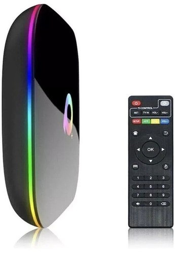 Android Smart TV Box Q Plus 12.0 WiFi 5G 8K QuadCore 8GB + 64GB Rom Full HD Ram - Foto 6 di 8