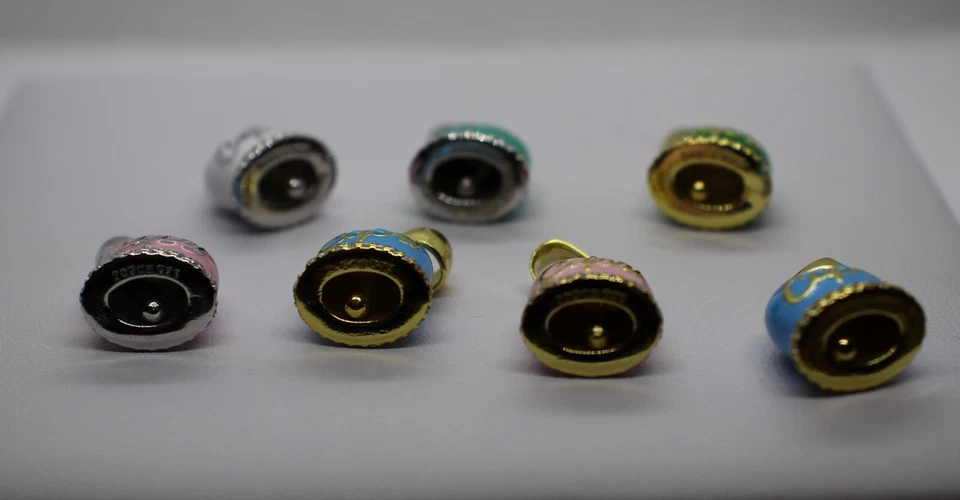 Ciondolo Argento CAMPANA SMALTATA ZIRCONI BIANCHI MM 12X14 EXPLOIT - Immagine 3 di 3