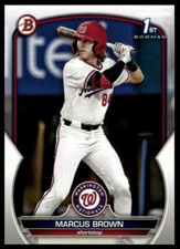 2023 Bowman Draft #BD-26 Marcus Brown