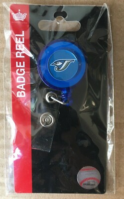 Toronto Blue Jays BADGE HOLDER / REEL NEW Wincraft 30'' Retractable Cord DM1