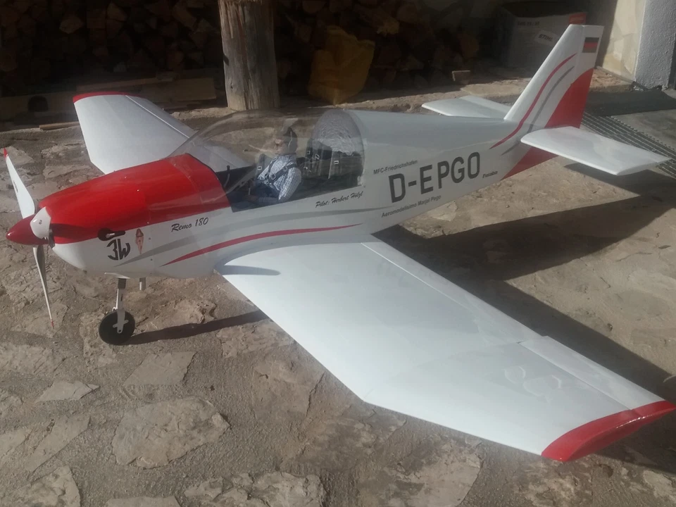 Jodel Robin DR400, Frästeilesatz, M= 1:3, Spw 2,92m - Bild 1 von 1