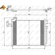 Condensateur Mazda PREMACY