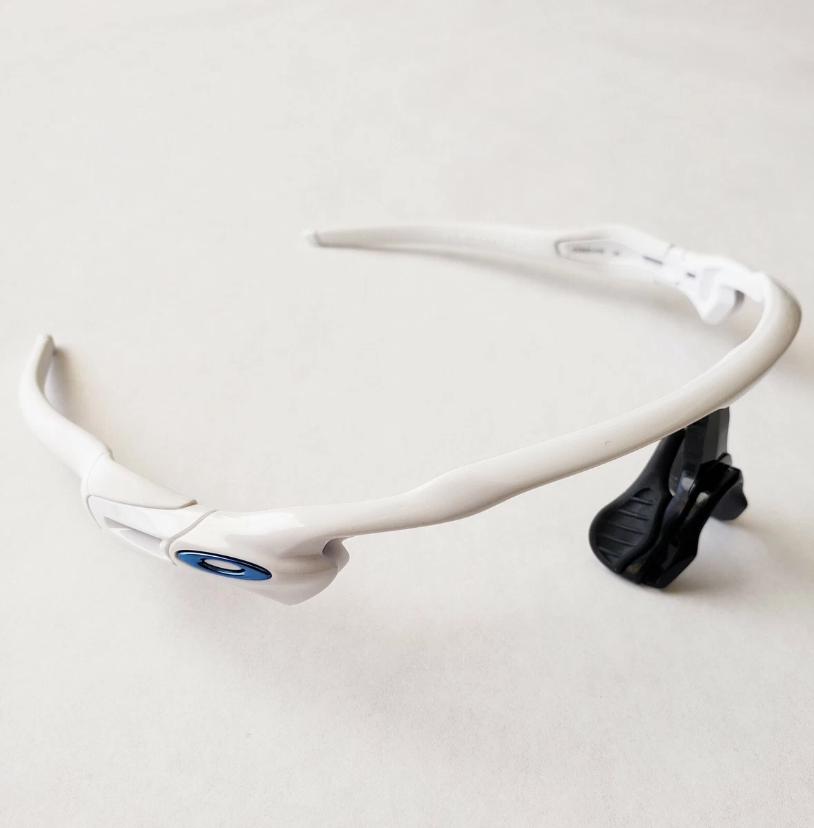 Oakley Radar EV Polished White Blue Frame Only Pitch | eBay